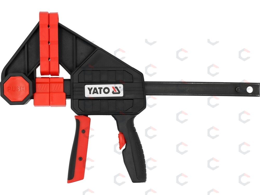 Spaustuvai F-tipo | greito užspaudimo | 150 mm / 270 kg (YT-63880) 2 Spaustuvai F-tipo | greito užspaudimo | 150 mm / 270 kg (YT-63880) 2