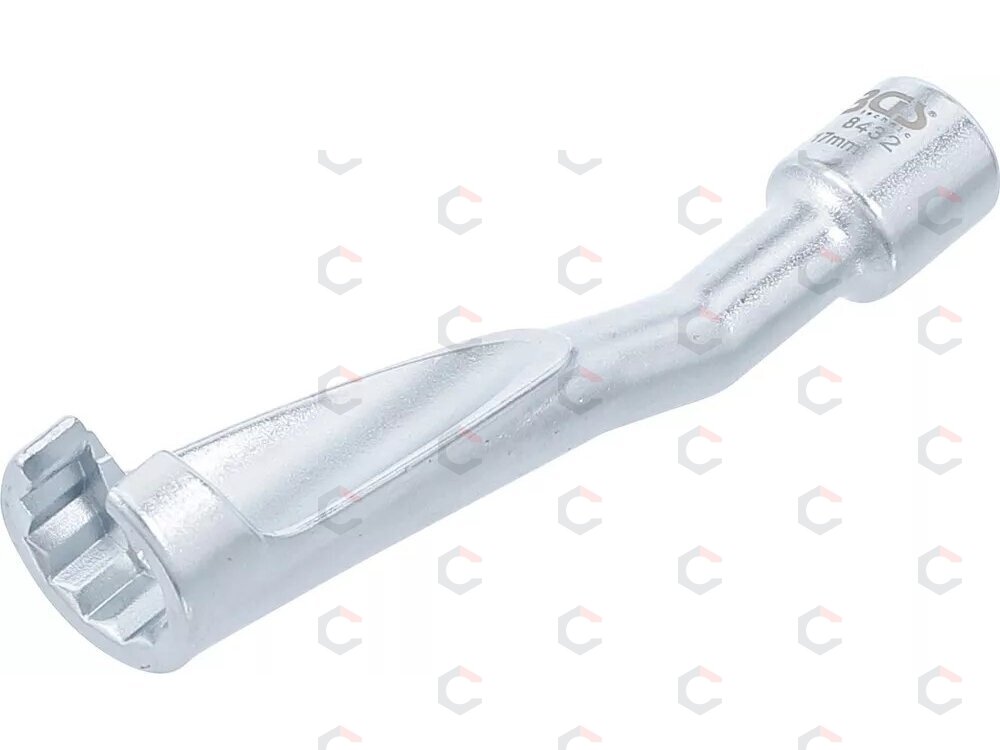 Specialus įpurškimo linijų veržiklis | BMW, Opel 2.5TD, Mercedes | 10 mm (3/8") | 17 mm (8432) Specialus įpurškimo linijų veržiklis | BMW, Opel 2.5TD, Mercedes | 10 mm (3/8") | 17 mm (8432)