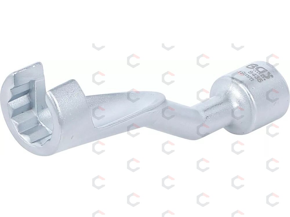 Specialus įpurškimo linijų veržiklis | Mercedes | 12,5 mm (1/2") | 19 mm (8435) Specialus įpurškimo linijų veržiklis | Mercedes | 12,5 mm (1/2") | 19 mm (8435)
