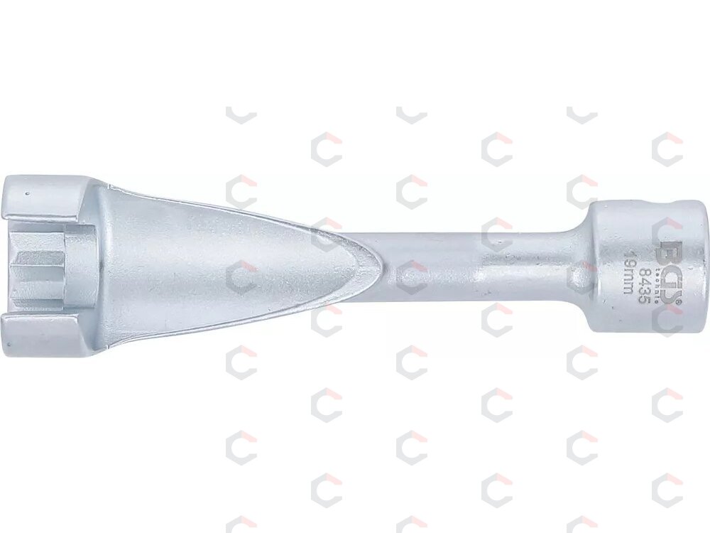 Specialus įpurškimo linijų veržiklis | Mercedes | 12,5 mm (1/2") | 19 mm (8435) 2 Specialus įpurškimo linijų veržiklis | Mercedes | 12,5 mm (1/2") | 19 mm (8435) 2