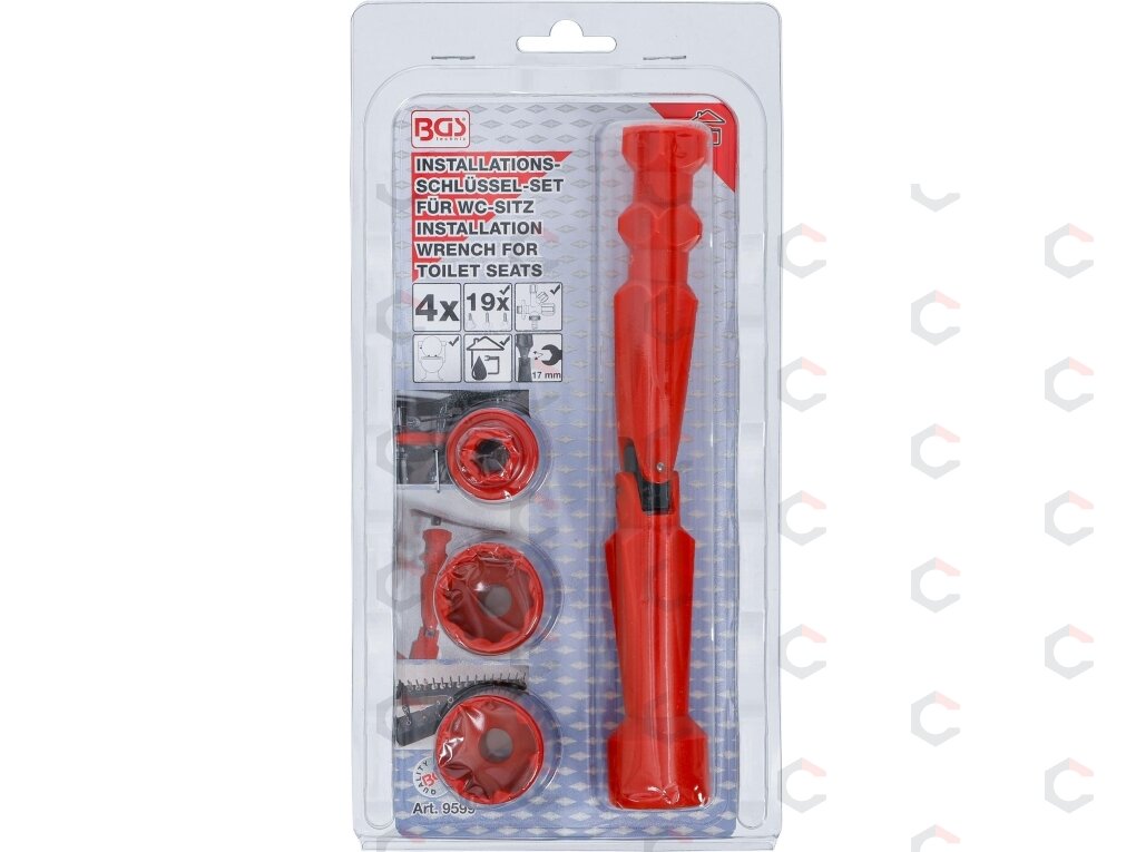 Specialus WC raktų rinkinys | unitazo sėdynei | 4 vnt. (9599) 5 Specialus WC raktų rinkinys | unitazo sėdynei | 4 vnt. (9599) 5