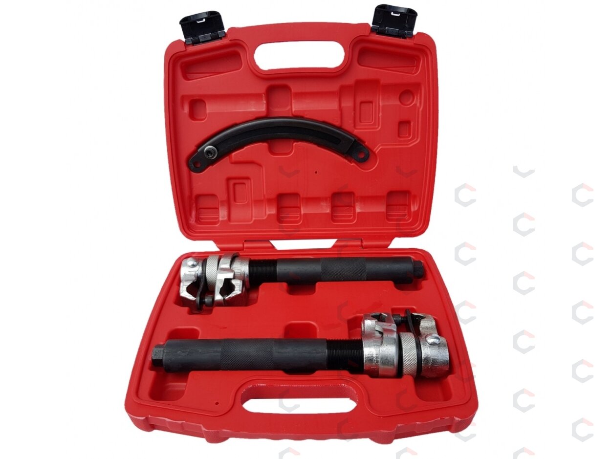 Spyruoklių suspaudėjai | 1200 kg | 23–280 mm | plastikinė dėžė (B-1006) 11 Spyruoklių suspaudėjai | 1200 kg | 23–280 mm | plastikinė dėžė (B-1006) 11