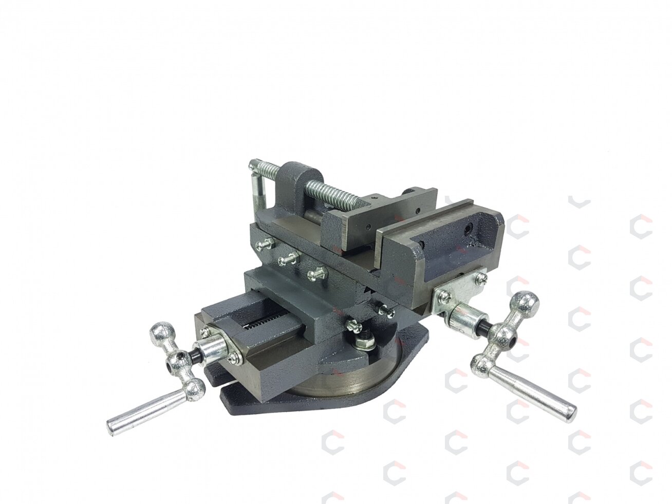 Spaustuvai mašininiai / kryžminiai | pasukama baze | 100 mm (SK36090) 1 Spaustuvai mašininiai / kryžminiai | pasukama baze | 100 mm (SK36090) 1