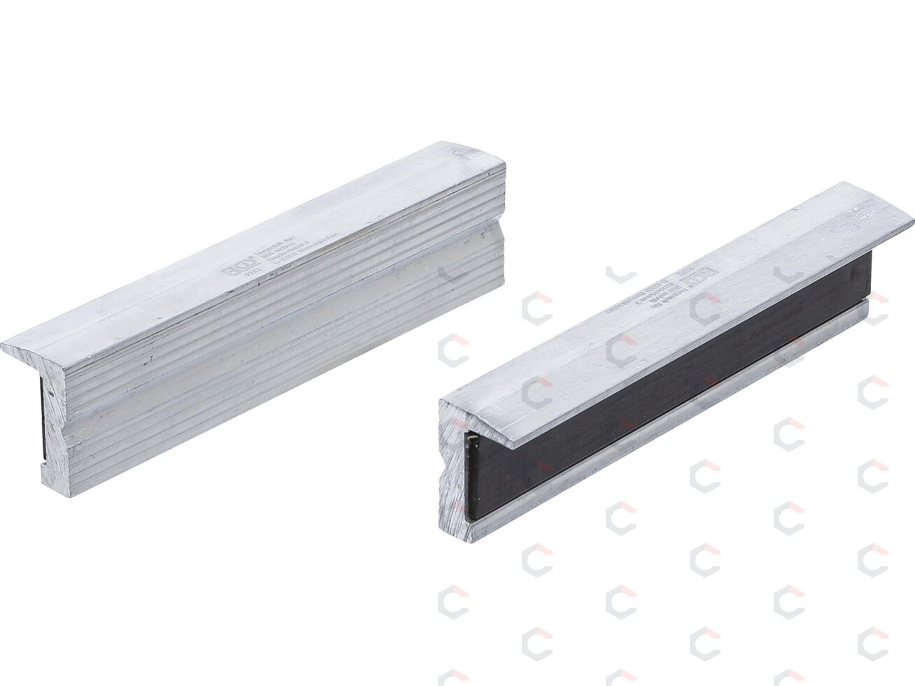 Spaustuvų lūpų apsaugos | Aliuminės | 125 mm | 2 vnt. (9282) Spaustuvų lūpų apsaugos | Aliuminės | 125 mm | 2 vnt. (9282)