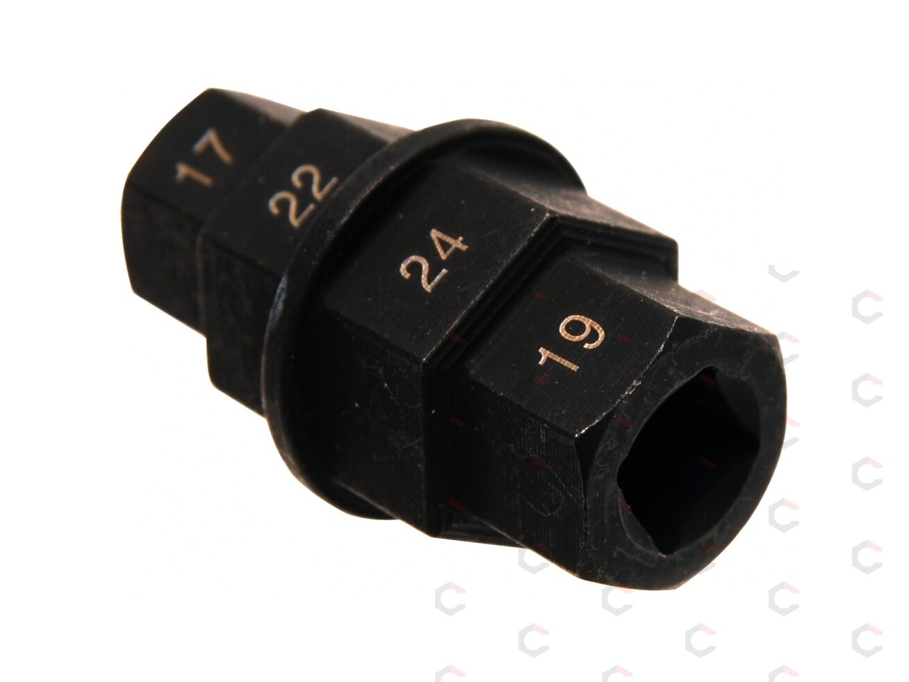 Speciali galvutė | 10 mm (3/8") | 17 - 19 - 22 - 24 mm (5058) 4 Speciali galvutė | 10 mm (3/8") | 17 - 19 - 22 - 24 mm (5058) 4