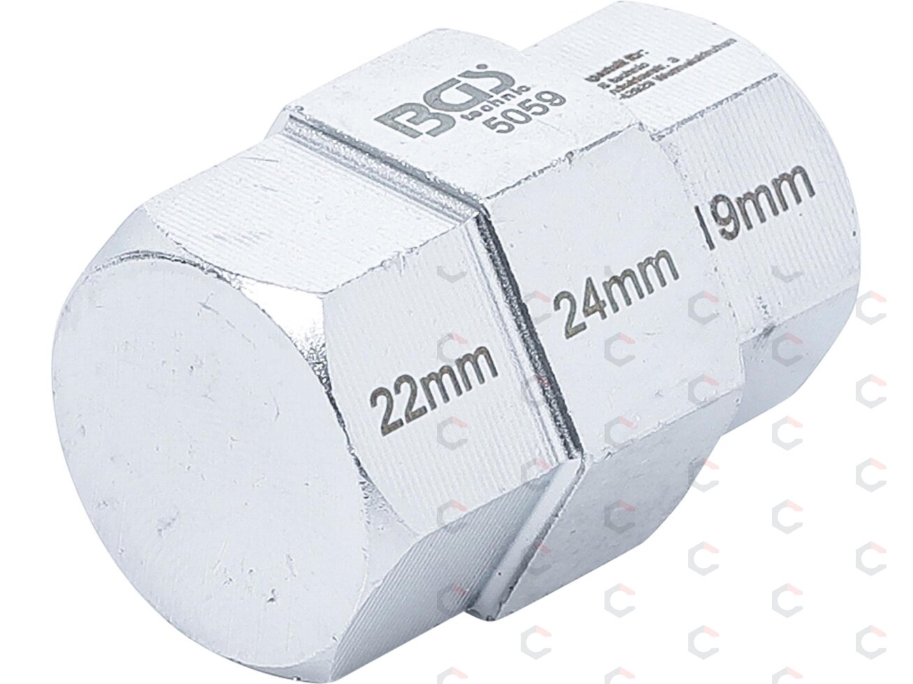 Speciali galvutė motociklui | 19 - 22 - 24 mm (5059) Speciali galvutė motociklui | 19 - 22 - 24 mm (5059)