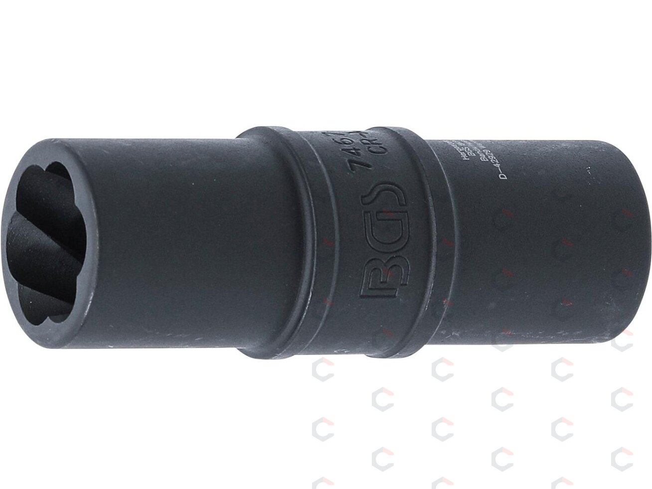 Speciali galvutė / sraigtinis ištraukiklis | Dvipusė | 12,5 mm (1/2") | 17 mm (7467-17) Speciali galvutė / sraigtinis ištraukiklis | Dvipusė | 12,5 mm (1/2") | 17 mm (7467-17)