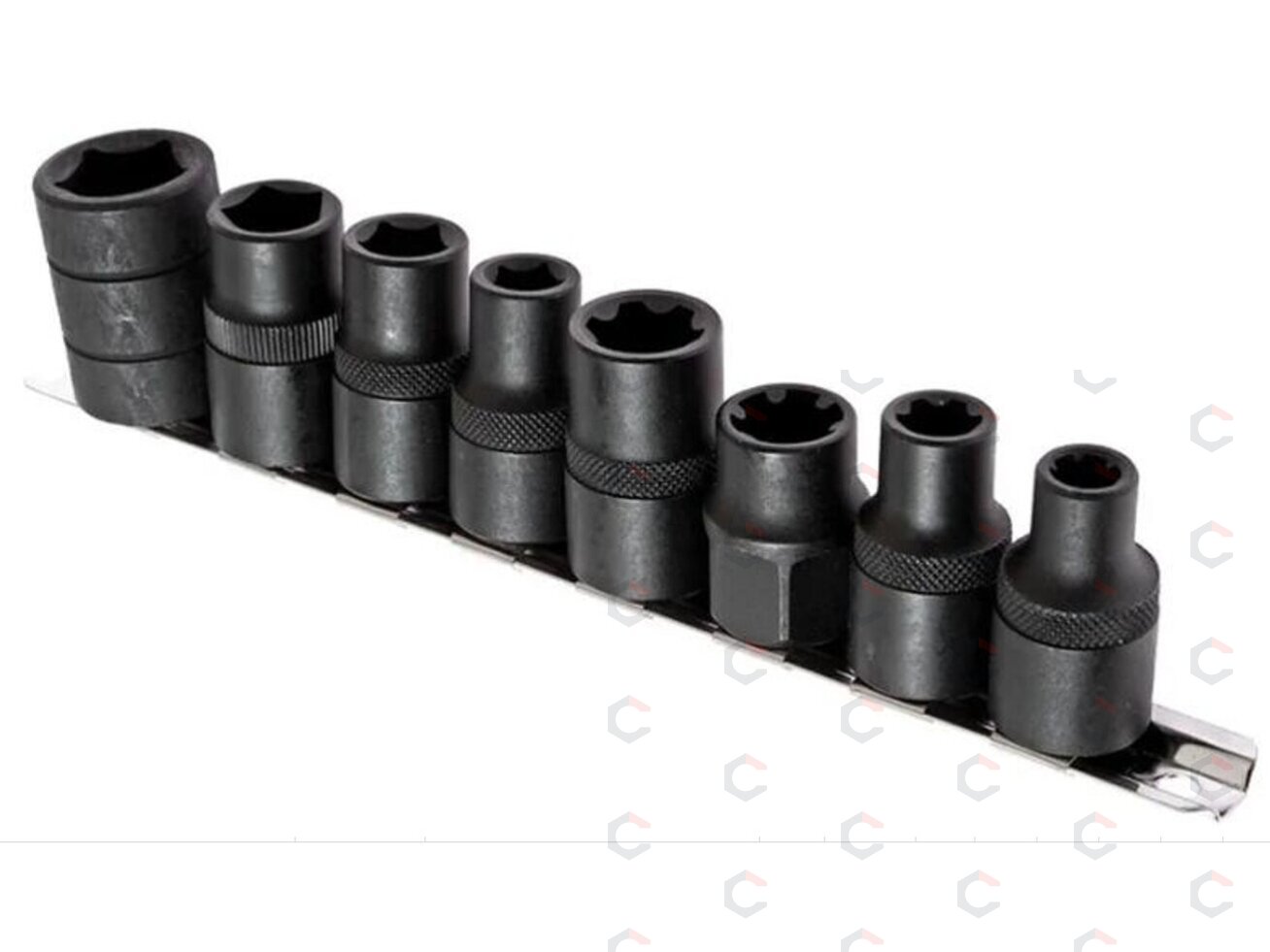Specialių automobilinių galvučių rinkinys | 12,5 mm (1/2") | 8 vnt. (SK92098) Specialių automobilinių galvučių rinkinys | 12,5 mm (1/2") | 8 vnt. (SK92098)