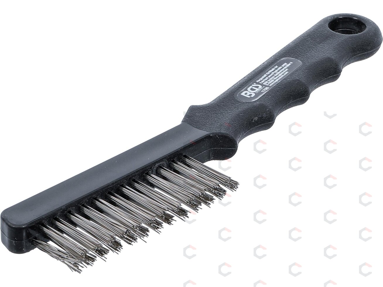 Specialus šepetys apkabų valymui | plieninė viela | 220 mm (1798) Specialus šepetys apkabų valymui | plieninė viela | 220 mm (1798)