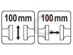 Spaustuvai mašininiai gręžimui | 100 mm (YT-65066) 5 Spaustuvai mašininiai gręžimui | 100 mm (YT-65066) 5