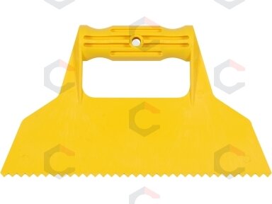 Špakliuotė / mentelė plastikinė | su dantukais | 225 mm (05973) Špakliuotė / mentelė plastikinė | su dantukais | 225 mm (05973)