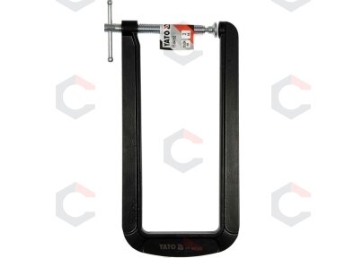 Spaustuvas C tipo | gilus | 101 X 304 mm / 4" X 12" (YT-64192) Spaustuvas C tipo | gilus | 101 X 304 mm / 4" X 12" (YT-64192)