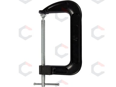 Spaustuvas C tipo | su greitu kėlimo varžtu | 150 X 85 mm / 6" X 3" (YT-64263) Spaustuvas C tipo | su greitu kėlimo varžtu | 150 X 85 mm / 6" X 3" (YT-64263)