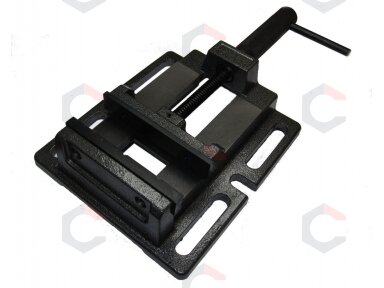 Spaustuvas mašininis gręžimo staklėms 100 mm Profi (FR-100) Spaustuvas mašininis gręžimo staklėms 100 mm Profi (FR-100)
