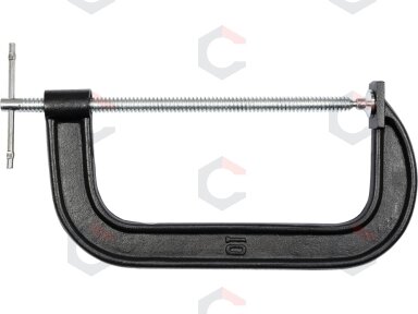 Spaustuvas su varžtu C tipo | 10" | 250 mm (38436) Spaustuvas su varžtu C tipo | 10" | 250 mm (38436)