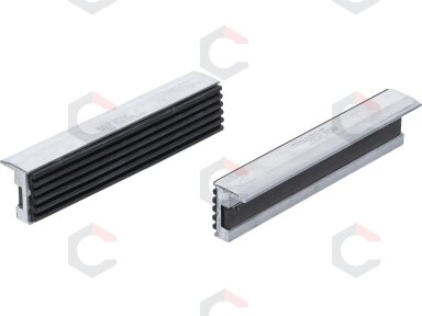 Spaustuvų lūpų apsaugos gumuotos | Aliuminis | 125 mm | 2 vnt. (3044)