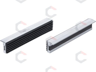 Spaustuvų lūpų apsaugos gumuotos | Aliuminis | 150 mm | 2 vnt. (3045)