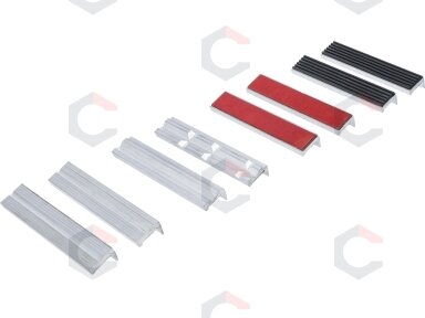 Spaustuvų lūpų apsaugų rinkinys | Aliuminis | 150 mm | 8 vnt. (8442-2)