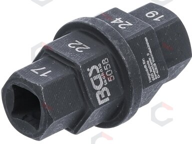 Speciali galvutė | 10 mm (3/8") | 17 - 19 - 22 - 24 mm (5058) Speciali galvutė | 10 mm (3/8") | 17 - 19 - 22 - 24 mm (5058)