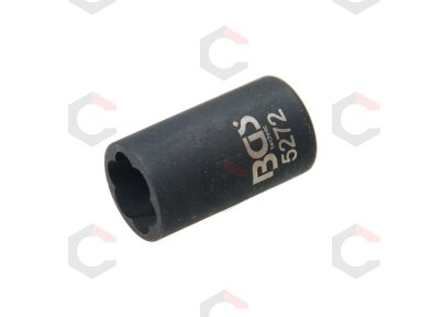 Speciali galvutė / sraigtinis ištraukiklis | 10 mm (3/8") | 12 mm (5272) Speciali galvutė / sraigtinis ištraukiklis | 10 mm (3/8") | 12 mm (5272)