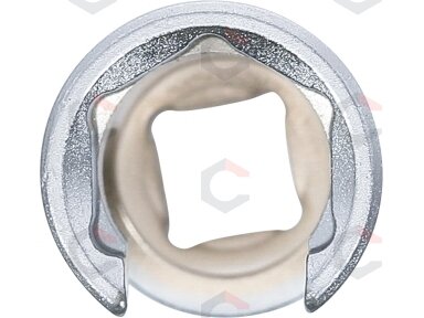 Speciali galvutė su įšpjova | 10 mm (3/8") | 17 mm (70988-17) Speciali galvutė su įšpjova | 10 mm (3/8") | 17 mm (70988-17)