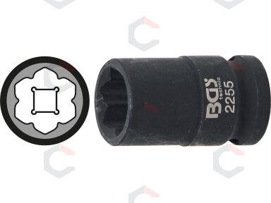 Specializuota galvutė ratų varžtams | Mercedes Benz S serijai | 12,5 mm (1/2") (2255) Specializuota galvutė ratų varžtams | Mercedes Benz S serijai | 12,5 mm (1/2") (2255)