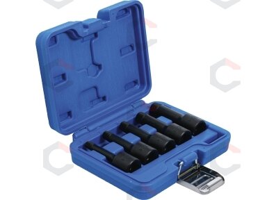 Specialus antgalių rinkinys / sraigtiniai ištraukikliai | 12,5 mm (1/2") | 8 - 16 mm | 5 vnt. (5261)