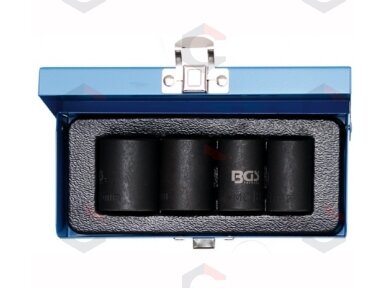 Specialus galvučių rinkinys / varžtų ištraukikliai | 12,5 mm (1/2") | 17 - 26 mm | 4 vnt. (5260)