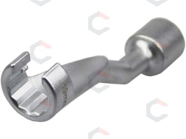 Specializuotas įpurškimo linijų veržliaraktis | Mercedes-Benz | 12,5 mm (1/2") | 19 mm (SK920071) Specializuotas įpurškimo linijų veržliaraktis | Mercedes-Benz | 12,5 mm (1/2") | 19 mm (SK920071)