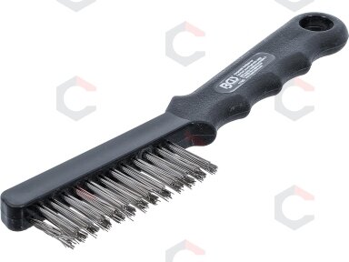 Specialus šepetys apkabų valymui | plieninė viela | 220 mm (1798) Specialus šepetys apkabų valymui | plieninė viela | 220 mm (1798)