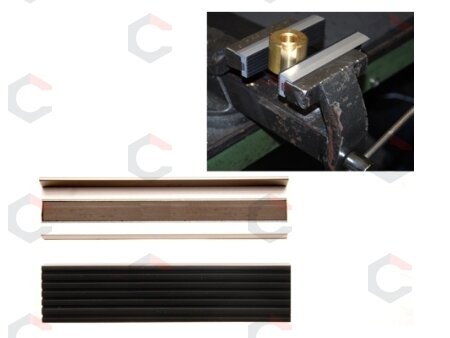 Spaustuvų lūpų apsaugos gumuotos | Aliuminis | 150 mm | 2 vnt. (3045) 5 Spaustuvų lūpų apsaugos gumuotos | Aliuminis | 150 mm | 2 vnt. (3045) 5