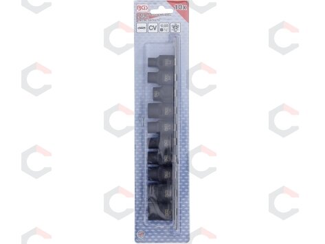 Specialios automobilinės galvutės | 3- / 5- / 6- / 10 kampų | 10 vnt. (2560) 3