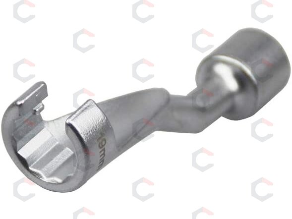 Specializuotas įpurškimo linijų veržliaraktis | Mercedes-Benz | 12,5 mm (1/2") | 19 mm (SK920071) Specializuotas įpurškimo linijų veržliaraktis | Mercedes-Benz | 12,5 mm (1/2") | 19 mm (SK920071)
