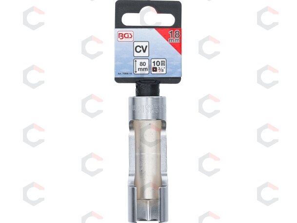 Speciali galvutė su įšpjova | 10 mm (3/8") | 18 mm (70988-18) 2 Speciali galvutė su įšpjova | 10 mm (3/8") | 18 mm (70988-18) 2