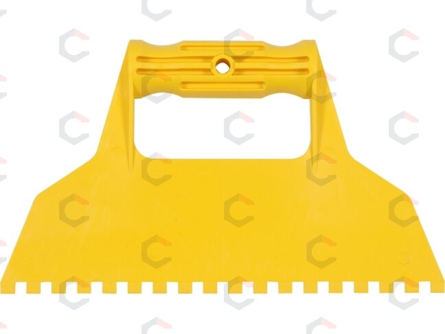 Špakliuotė / mentelė plastikinė | su dantukais | 225 mm (05972)