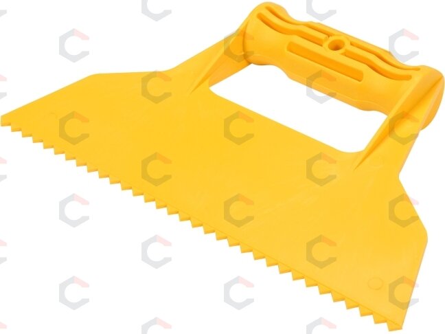 Špakliuotė / mentelė plastikinė | su dantukais | 225 mm (05973) 1 Špakliuotė / mentelė plastikinė | su dantukais | 225 mm (05973) 1