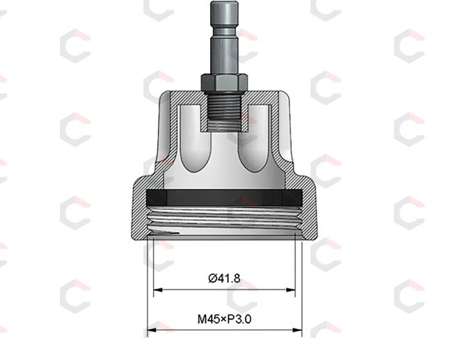 Spaudimo adapteris 22 BGS 8027, 8098 | BMW (8098-22) 3 Spaudimo adapteris 22 BGS 8027, 8098 | BMW (8098-22) 3
