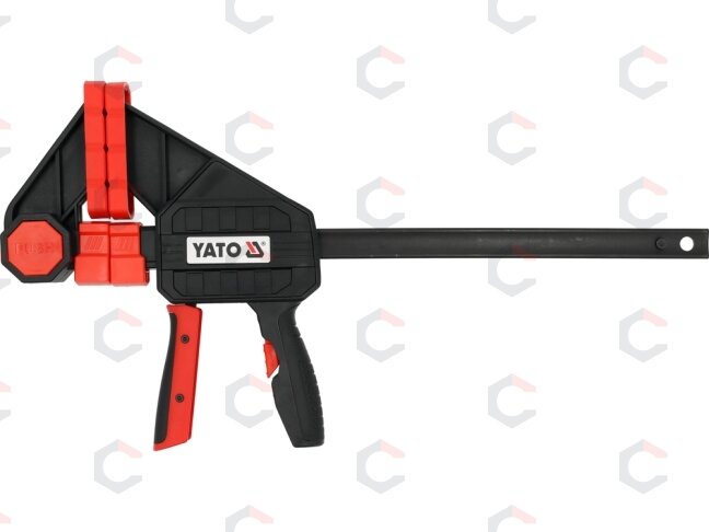 Spaustuvai F-tipo | greito užspaudimo | 250 mm / 270 kg (YT-63882) 1 Spaustuvai F-tipo | greito užspaudimo | 250 mm / 270 kg (YT-63882) 1