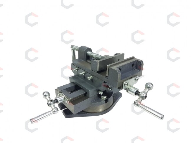 Spaustuvai mašininiai / kryžminiai | pasukama baze | 100 mm (SK36090) 1 Spaustuvai mašininiai / kryžminiai | pasukama baze | 100 mm (SK36090) 1