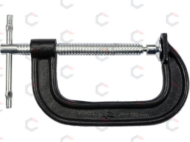 Spaustuvas su varžtu C tipo | 4" | 100 mm (38432) Spaustuvas su varžtu C tipo | 4" | 100 mm (38432)