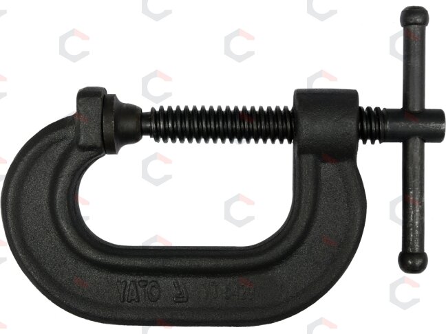 Spaustuvas su varžtu "C" tipo 50 mm (YT-6420) Spaustuvas su varžtu "C" tipo 50 mm (YT-6420)