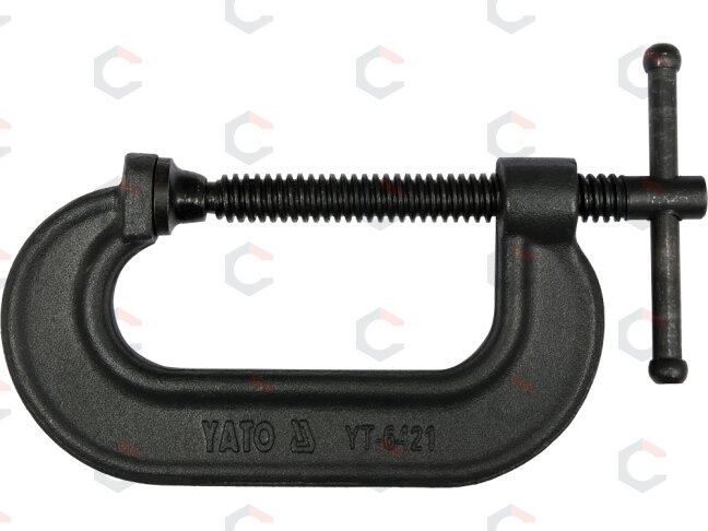 Spaustuvas su varžtu "C" tipo 75 mm (YT-6421)