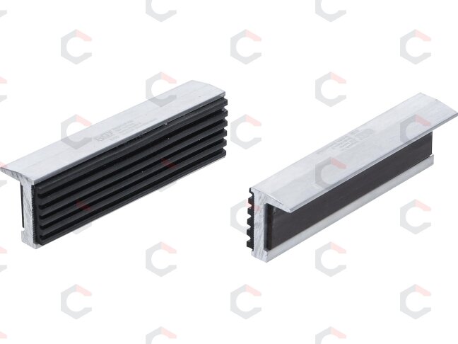 Spaustuvų lūpų apsaugos | Aliuminės | 100 mm | 2 vnt. (6795) Spaustuvų lūpų apsaugos | Aliuminės | 100 mm | 2 vnt. (6795)