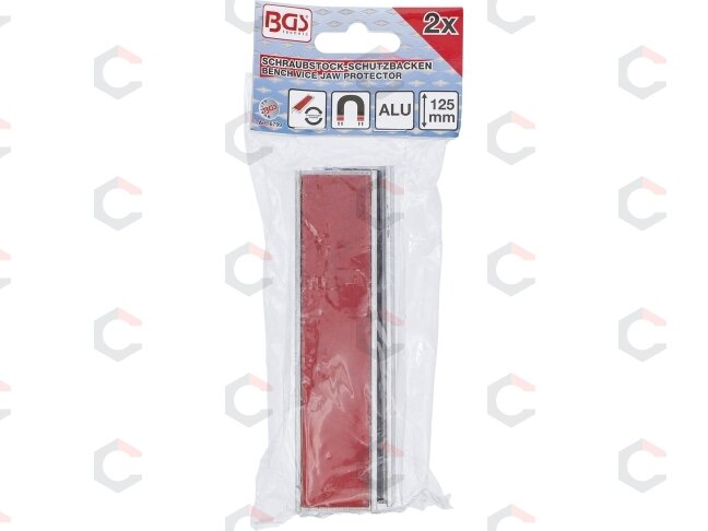 Spaustuvų lūpų apsaugos | Aliuminės | 125 mm | 2 vnt. (6799) 1 Spaustuvų lūpų apsaugos | Aliuminės | 125 mm | 2 vnt. (6799) 1