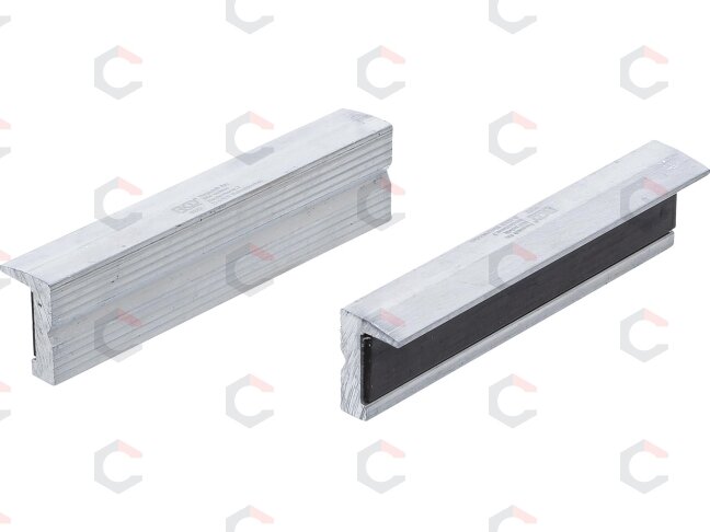 Spaustuvų lūpų apsaugos | Aliuminės | 125 mm | 2 vnt. (9282) Spaustuvų lūpų apsaugos | Aliuminės | 125 mm | 2 vnt. (9282)