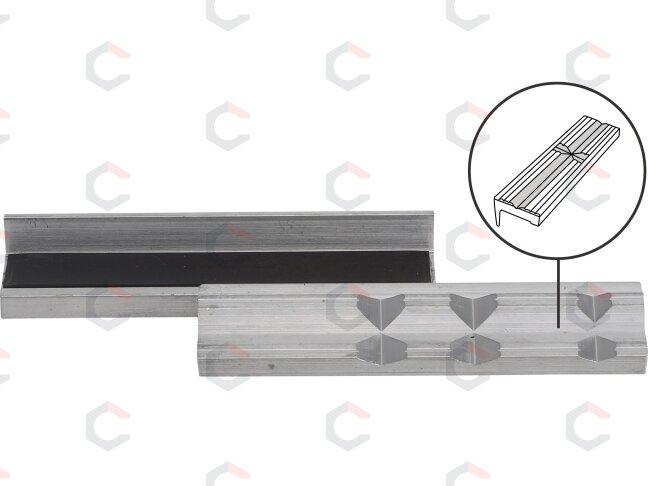 Spaustuvų lūpų apsaugos | Aliuminis | 125 mm | 2 vnt. (9284) 3 Spaustuvų lūpų apsaugos | Aliuminis | 125 mm | 2 vnt. (9284) 3