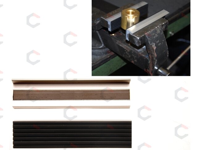 Spaustuvų lūpų apsaugos gumuotos | Aliuminis | 125 mm | 2 vnt. (3044) 4 Spaustuvų lūpų apsaugos gumuotos | Aliuminis | 125 mm | 2 vnt. (3044) 4