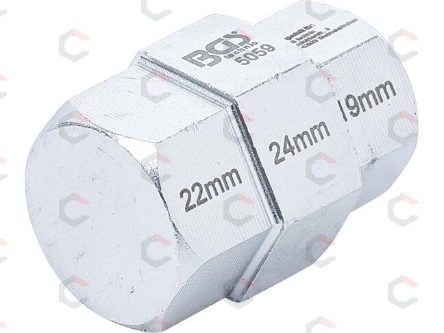 Speciali galvutė motociklui | 19 - 22 - 24 mm (5059) Speciali galvutė motociklui | 19 - 22 - 24 mm (5059)