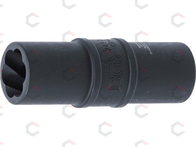 Speciali galvutė / sraigtinis ištraukiklis | Dvipusė | 12,5 mm (1/2") | 17 mm (7467-17) Speciali galvutė / sraigtinis ištraukiklis | Dvipusė | 12,5 mm (1/2") | 17 mm (7467-17)
