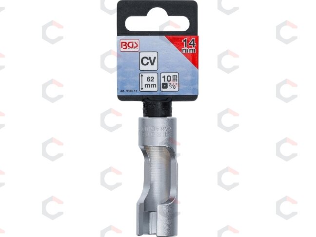 Speciali galvutė su įšpjova | 10 mm (3/8") | 14 mm (70988-14) 2 Speciali galvutė su įšpjova | 10 mm (3/8") | 14 mm (70988-14) 2